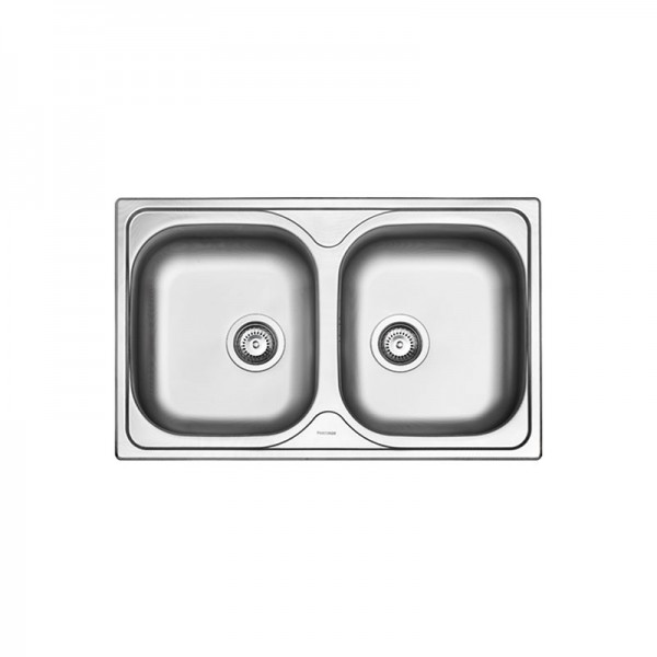 νεροχυτες κουζινας inox - ανοξειδωτοι νεροχυτες κουζινας - νεροχυτες κουζινας - είδη κουζίνας - ΝΕΡΟΧΥΤΗΣ ΑΝΟΞΕΙΔΩΤΟΣ - FORTINOX VALLEY50 25200 80X50 ΝΕΡΟΧΥΤΕΣ