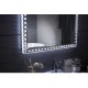 καθρεφτες μπανιου - επιπλα μπανιου - είδη μπάνιου - καθρεπτης LED - DIAMOND 77-0212 60X80
