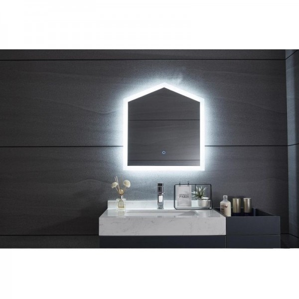 καθρεφτες μπανιου - επιπλα μπανιου - είδη μπάνιου - καθρεπτης LED - MINION 77-5560 55X60