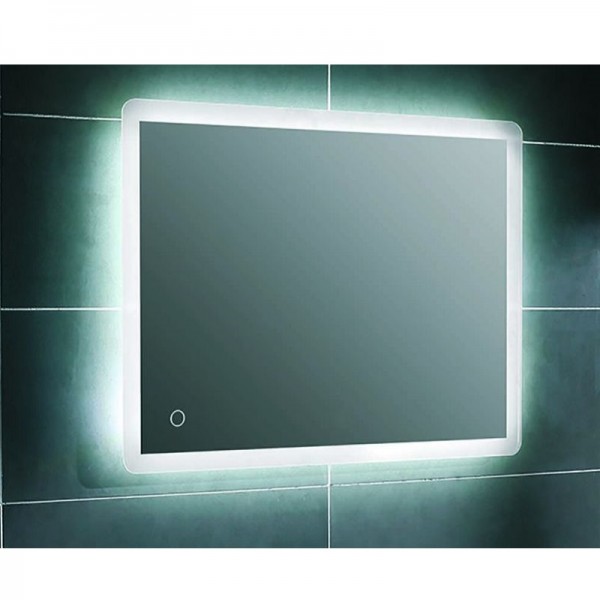 καθρεφτες μπανιου - επιπλα μπανιου - είδη μπάνιου - καθρεπτης LED - Nora 77-0142 60X80
