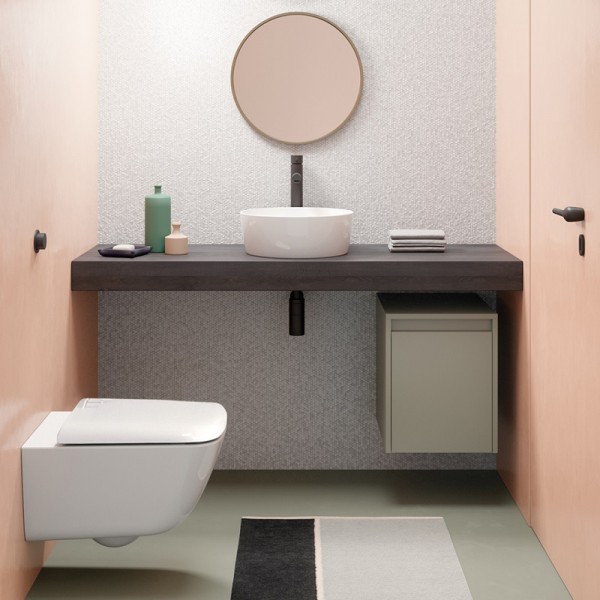 λεκανες τουαλετας - ειδη υγιεινης - είδη μπάνιου - ΛΕΚΑΝΗ ΚΡΕΜΑΣΤΗ - GSI SAND SWIRL 991600C 51EK. ΛΕΚΑΝΕΣ
