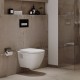 λεκανες τουαλετας - ειδη υγιεινης - είδη μπάνιου - ΛΕΚΑΝΗ ΚΡΕΜΑΣΤΗ - SEREL SMART RIMLESS SM2600 52EK. ΛΕΚΑΝΕΣ