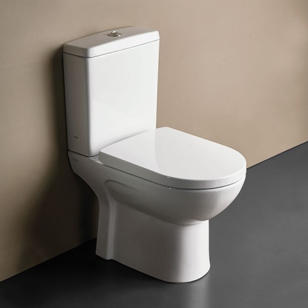 λεκανες τουαλετας - ειδη υγιεινης - είδη μπάνιου - ΛΕΚΑΝΗ ΔΑΠΕΔΟΥ - SEREL VELA 671600 61EK. ΛΕΚΑΝΕΣ