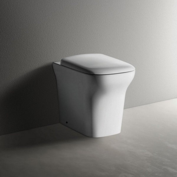 λεκανες τουαλετας - ειδη υγιεινης - είδη μπάνιου - ΛΕΚΑΝΗ ΔΑΠΕΔΟΥ - KARAG GRACE CB10134 54EK. ΛΕΚΑΝΕΣ