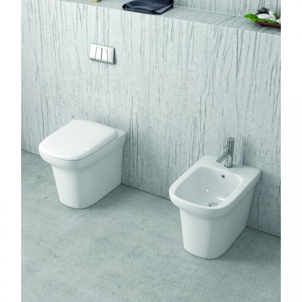 λεκανες τουαλετας - ειδη υγιεινης - είδη μπάνιου - ΛΕΚΑΝΗ ΔΑΠΕΔΟΥ - KARAG GRACE CB10134 54EK. ΛΕΚΑΝΕΣ