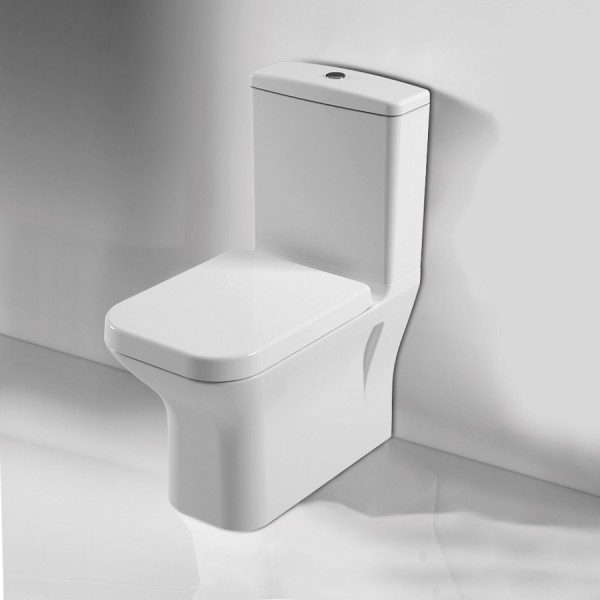 λεκανες τουαλετας - ειδη υγιεινης - είδη μπάνιου - ΛΕΚΑΝΗ ΔΑΠΕΔΟΥ - SEREL NITA SQUARE NT1200 63EK. ΛΕΚΑΝΕΣ