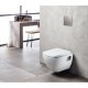 λεκανες τουαλετας - ειδη υγιεινης - είδη μπάνιου - ΛΕΚΑΝΗ ΚΡΕΜΑΣΤΗ - CREAVIT QUADRO TP326 50EK. ΛΕΚΑΝΕΣ