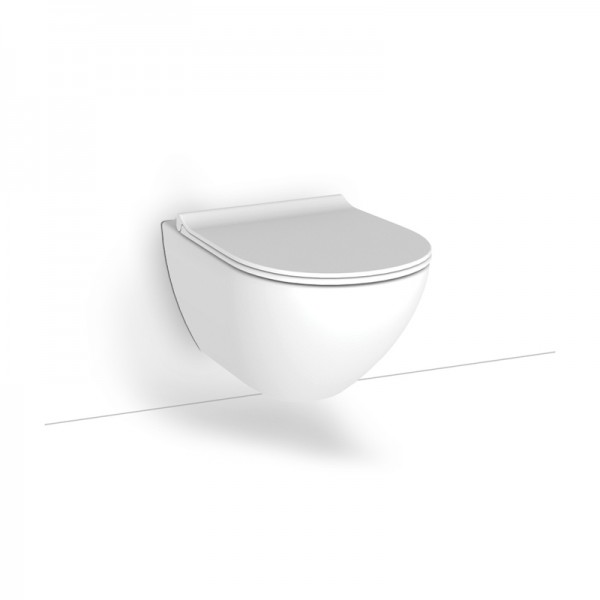 λεκανες τουαλετας - ειδη υγιεινης - είδη μπάνιου - ΛΕΚΑΝΗ ΚΡΕΜΑΣΤΗ - BIANCO REMO WHITE MATT RM11500SC-301 56EK. ΛΕΚΑΝΕΣ