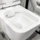 λεκανες τουαλετας - ειδη υγιεινης - είδη μπάνιου - ΛΕΚΑΝΗ ΚΡΕΜΑΣΤΗ - SEREL RITA RIMLESS RT2600 52EK. ΛΕΚΑΝΕΣ