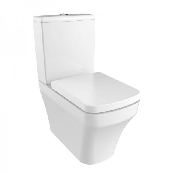 λεκανες τουαλετας - ειδη υγιεινης - είδη μπάνιου - ΛΕΚΑΝΗ ΔΑΠΕΔΟΥ - CREAVIT SOLO RIM OFF SO361 62,5EK. ΛΕΚΑΝΕΣ
