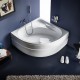 ακρυλικες μπανιερες - είδη μπάνιου - mpaniera akryliki - SIRENE MODENA 120X120
