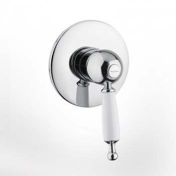 BUILT IN SHOWER MIXER 1 OUTLET - BUGNATESE OXFORD CHROME 6330-100